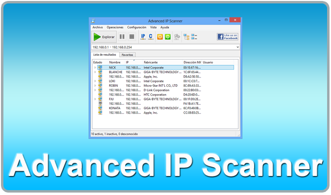 Télécharger Advanced IP Scanner