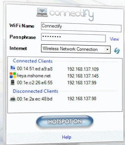 Télécharger Connectify Hotspot