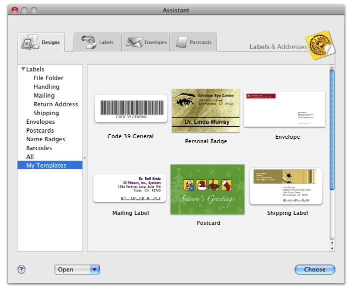 Télécharger Labels & Addresses pour Mac
