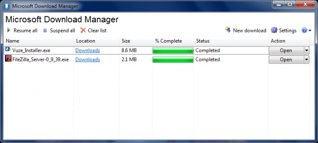 Télécharger Microsoft Download Manager