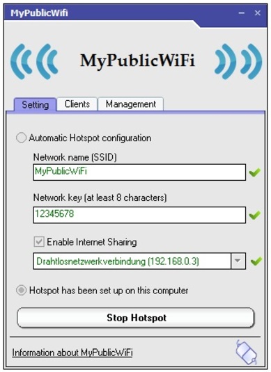 Télécharger MyPublicWifi