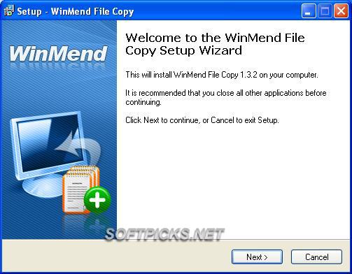 Télécharger WinMend File Copy