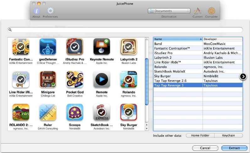 Télécharger JuicePhone pour Mac